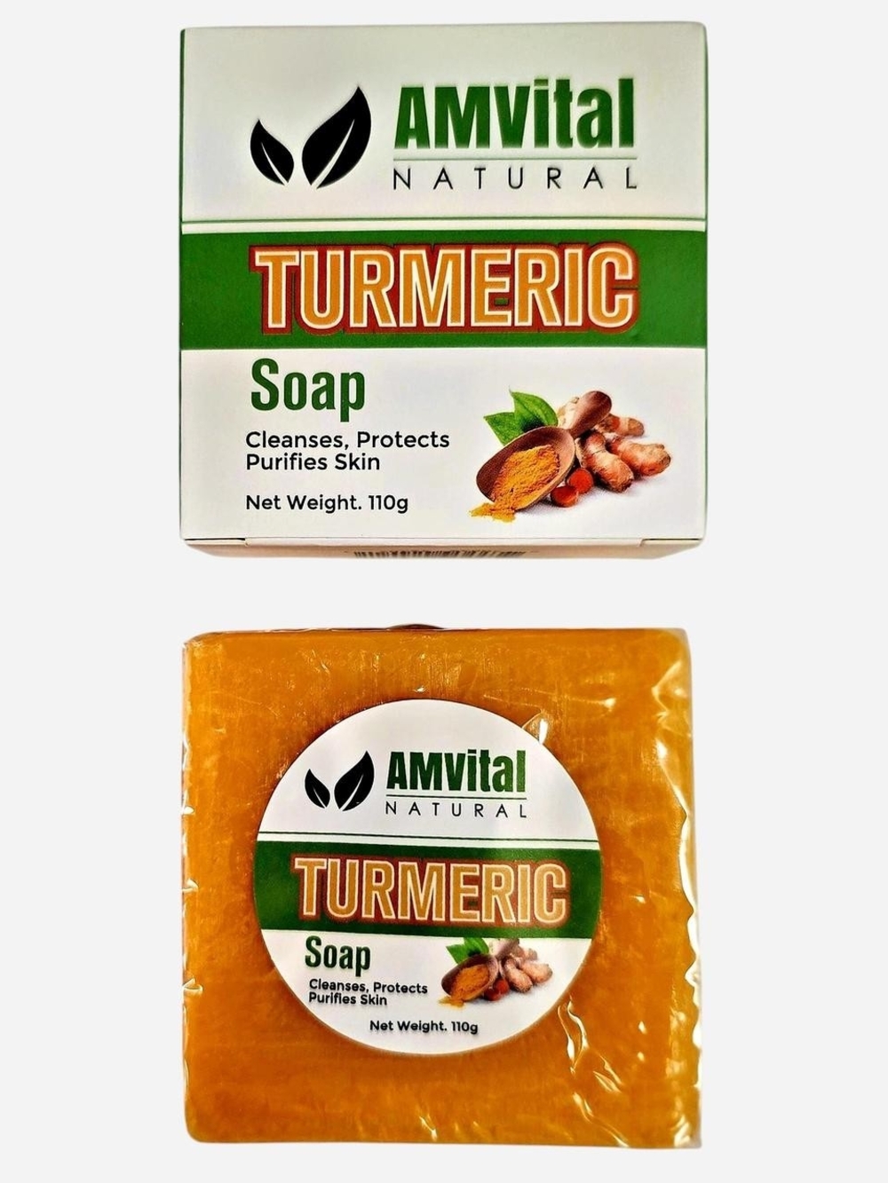 Turmeric Soap - Natural Orange Turmeric Bar